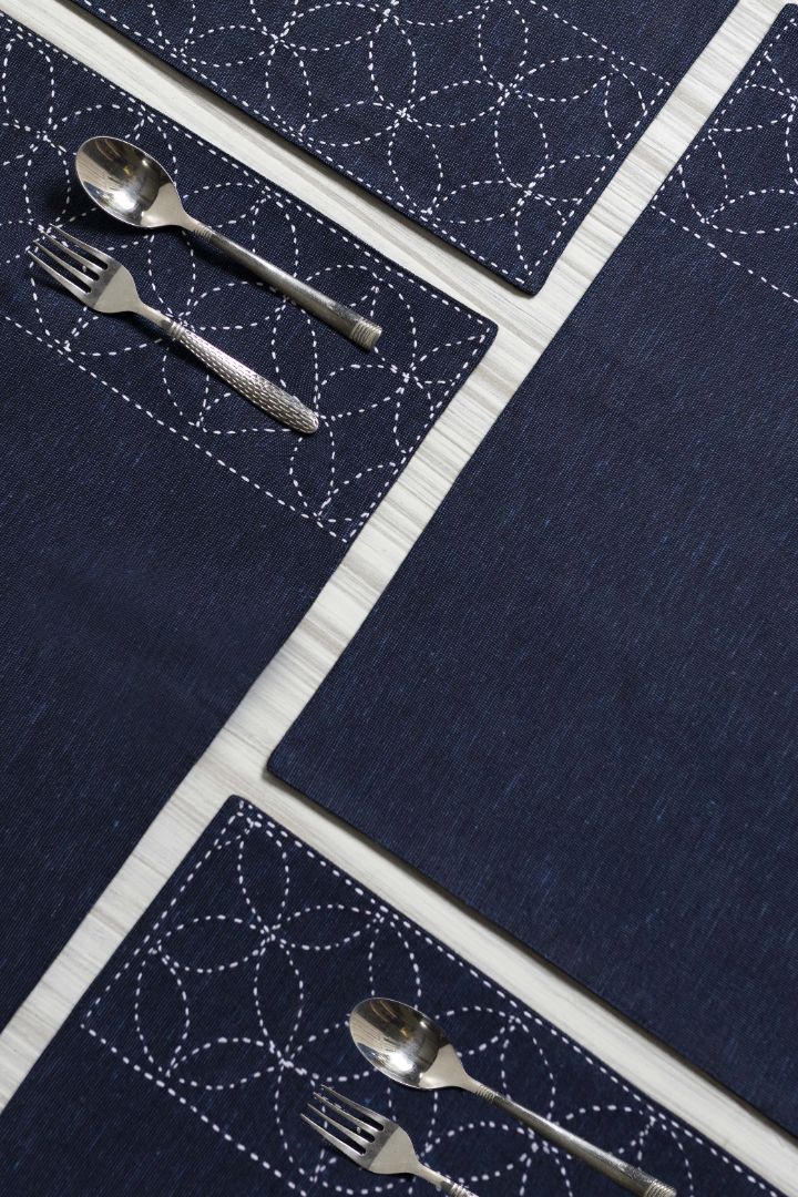 Boketto Handwoven Table mats- Set of 2 pcs