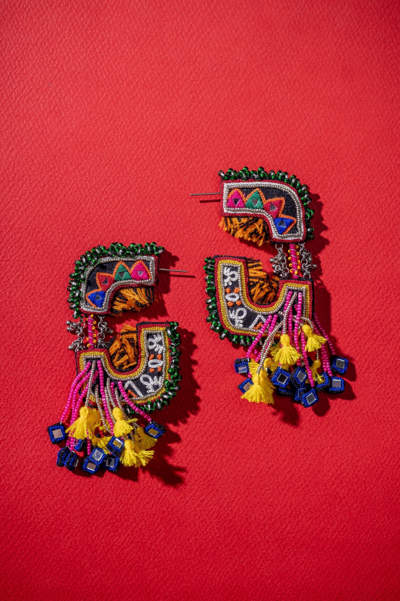 Geluk!! Handcrafted traditional hoop earrings
