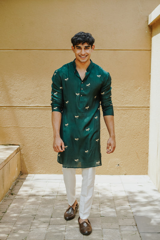 Forest Green Dragon Fly