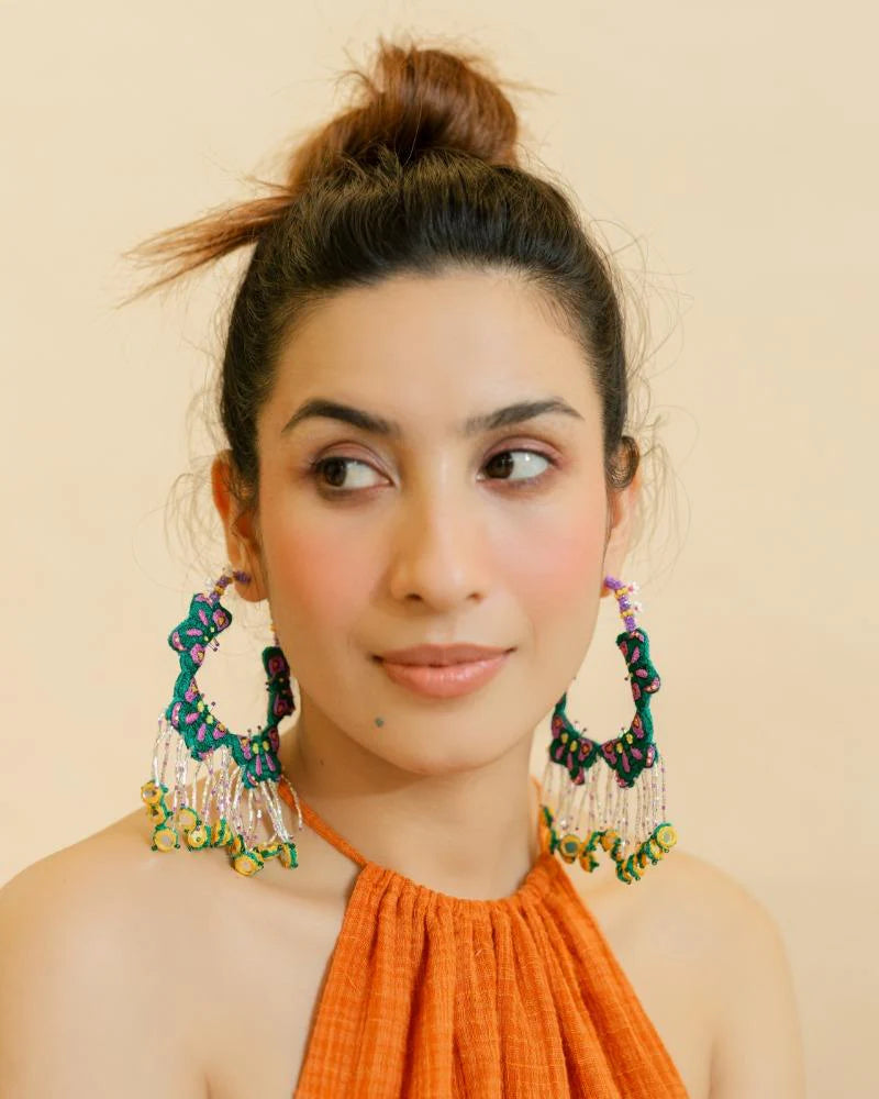 Navagio handmade butterfly earrings