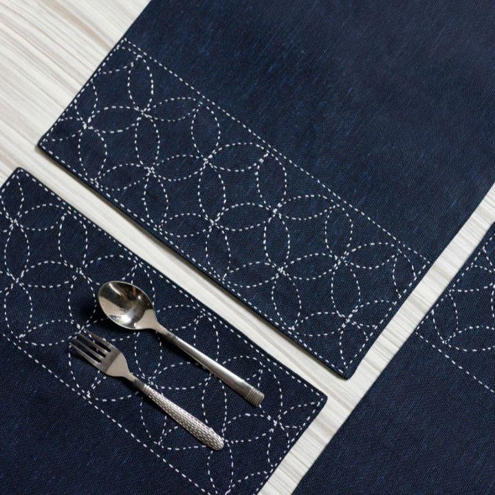 Boketto Handwoven Table mats- Set of 2 pcs