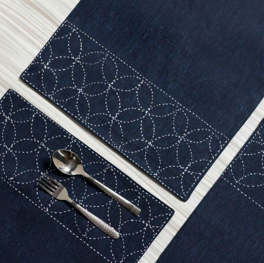 Boketto Handwoven Table mats- Set of 2 pcs