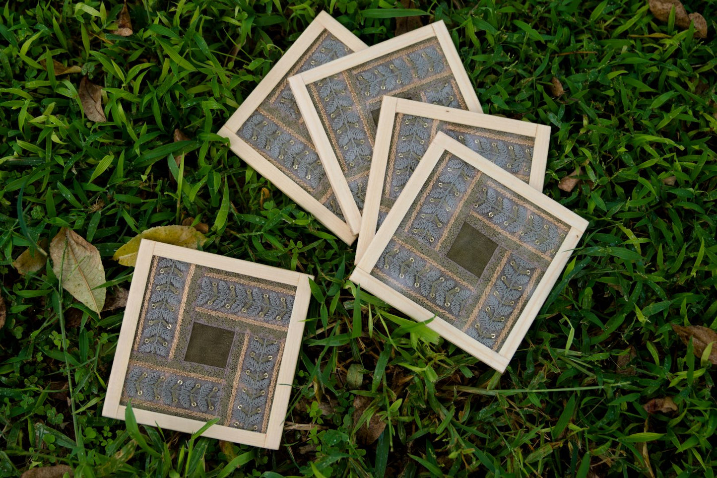 Livid Handwoven Coasters - Set of 2 pcs