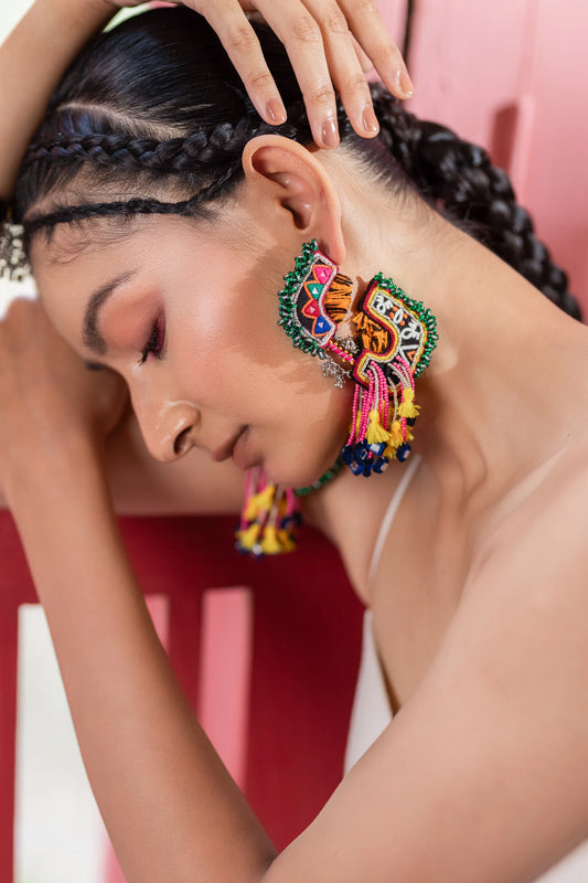 Geluk!! Handcrafted traditional hoop earrings
