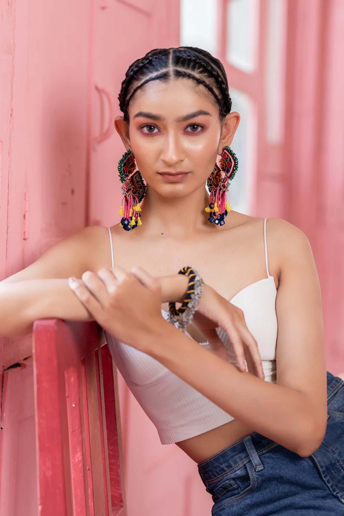 Geluk!! Handcrafted traditional hoop earrings