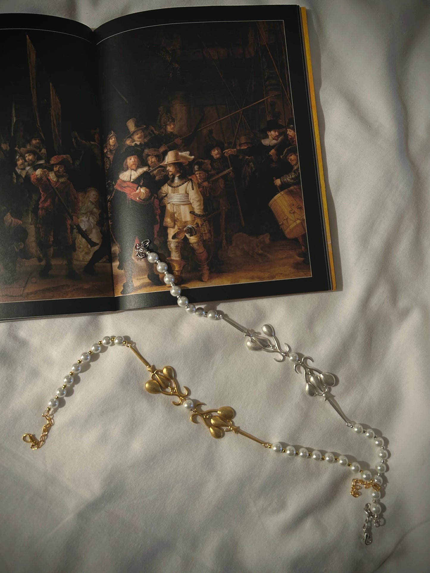 Goddess Pearl Choker