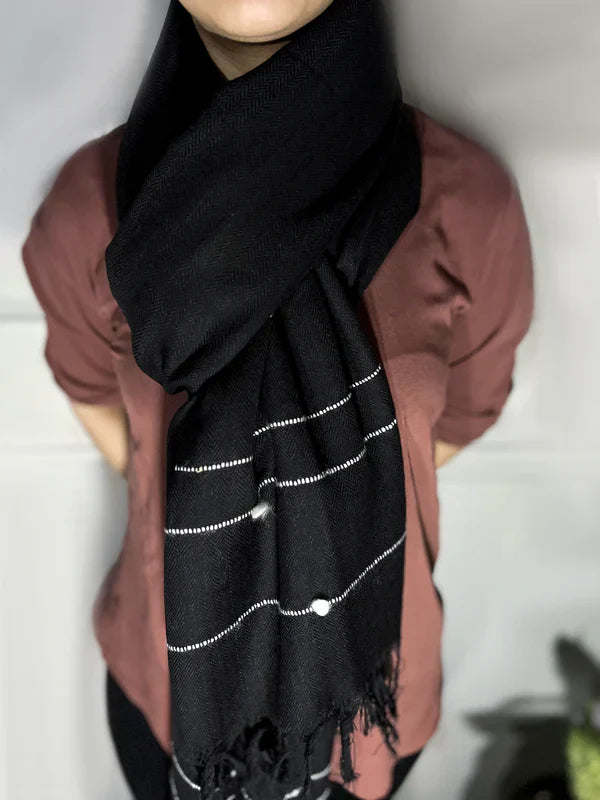 Aurora Soft Fine Wool Cashmere Stole