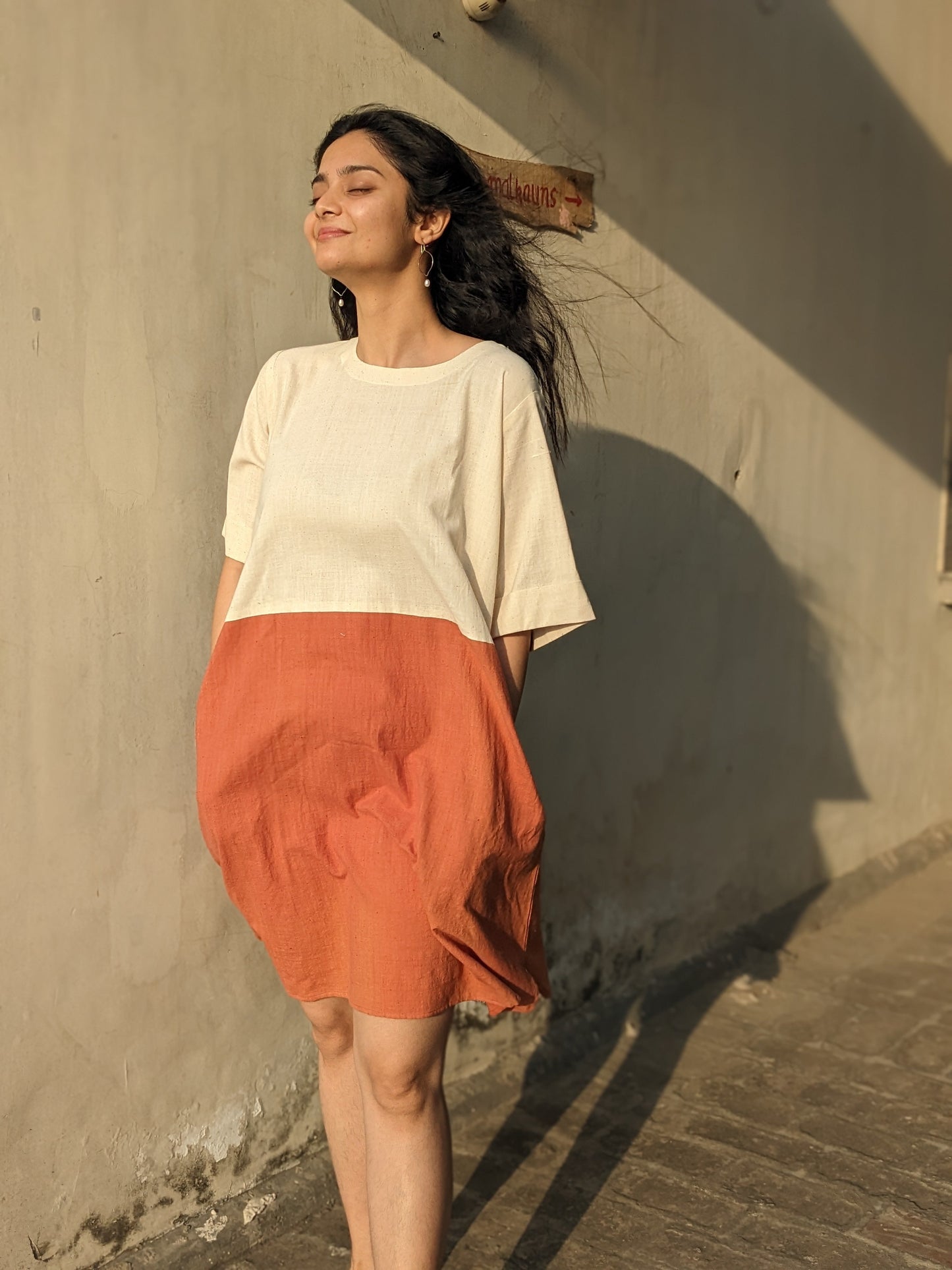 Dhaani- Twin Block Dress