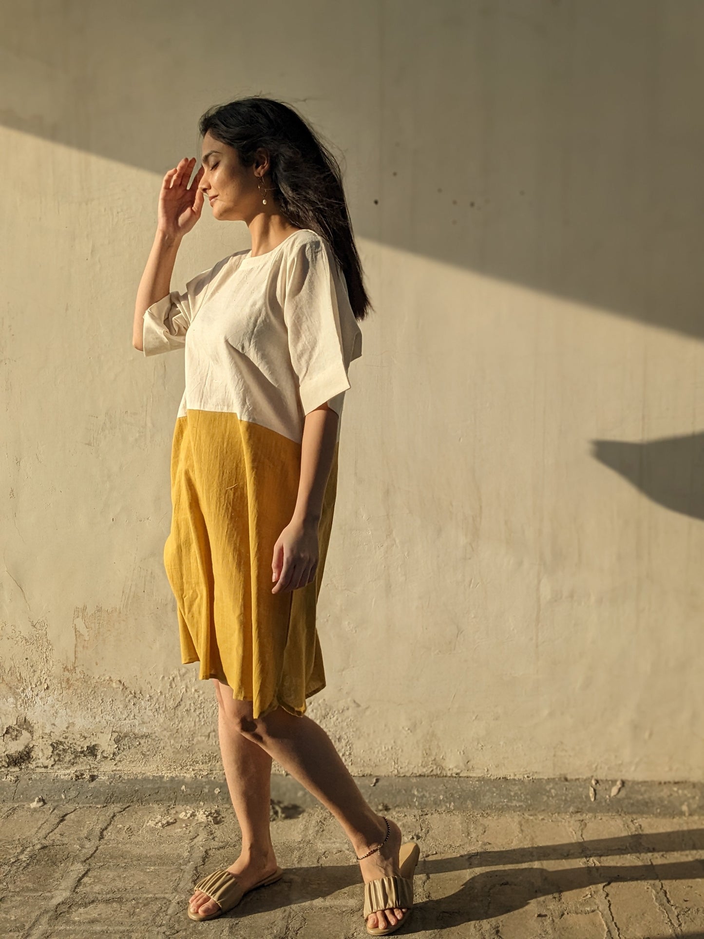 Dhaani- Twin Block Dress