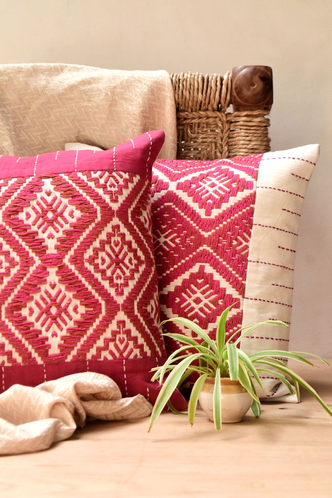 Saqaafat Handwoven Cushions - Set of 2 pcs